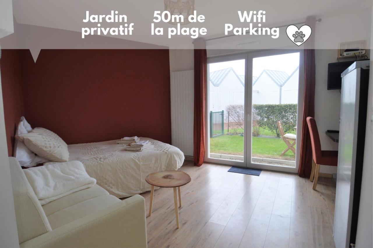 Jardin - A 50M De La Plage - Wifi - Parking Courseulles-sur-Mer Zewnętrze zdjęcie